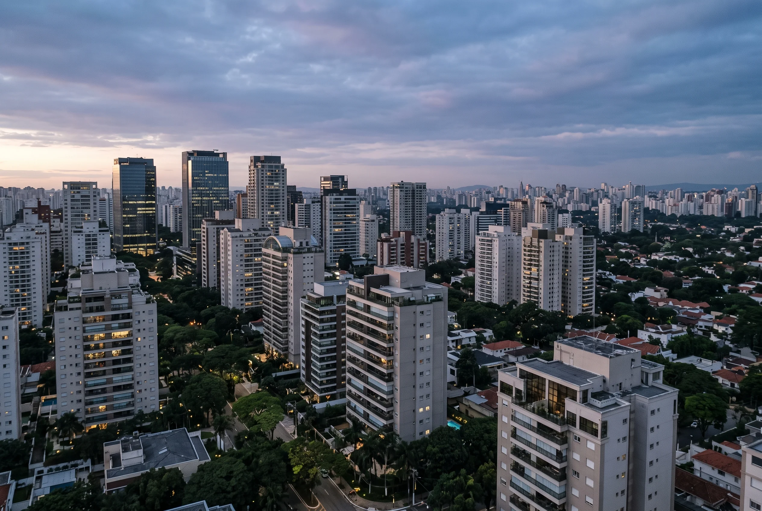 Panorama de inteligência imobiliária